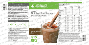 Formula 1 - Chocolate / Smooth Chocolate, 550g - 0