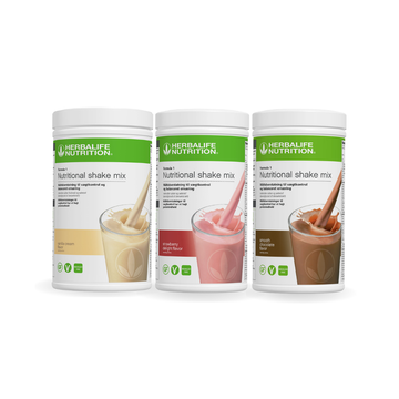 Herbalife Formula 1 - Shake: 3 pack (Monthly pack)