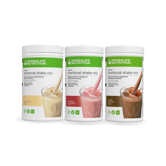 Herbalife Formula 1 - Shake: 3 pakke (Månedspakke)