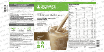 Formula 1 - Cafe Latte, 550g - 0
